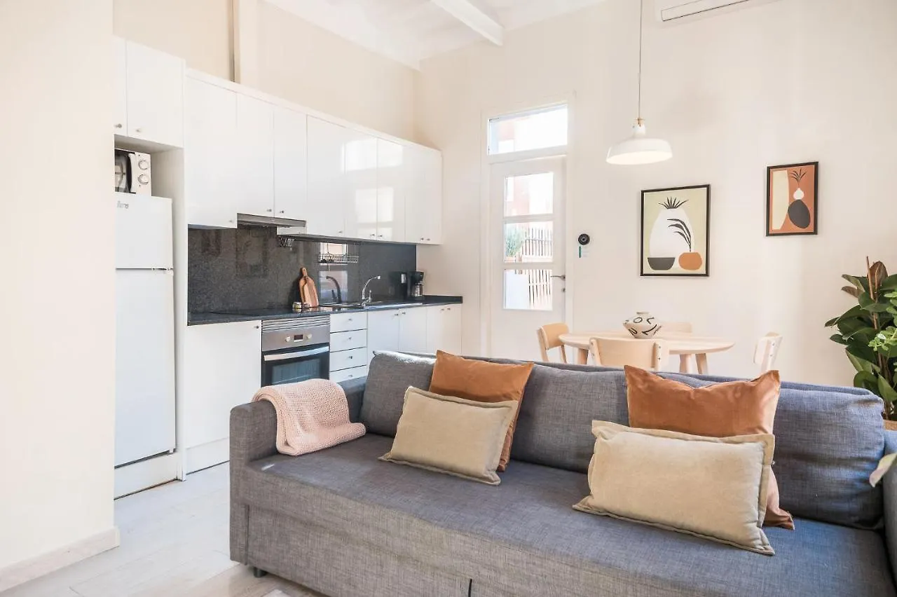 Light, Cozy Terrace And Local Life In Gracia Apartment Barcelona